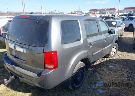 2013 Honda Pilot Lx z USA, uszkodzony, nr VIN 5FNYF3H25DB038131